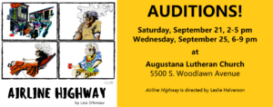 Auditions for “Airline Highway”