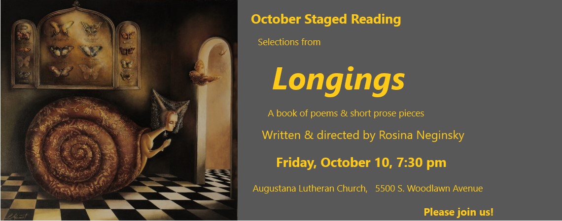 October Staged Reading: “Longings” by Rosina Neginsky