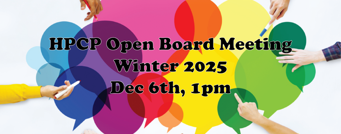 Hyde Park Community Players Open Board Meeting