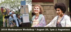 Getting Shakespeare Off the Shelf Workshop August 25–Register Now!