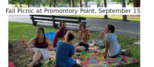 HPCP Fall Picnic at Promontory Point