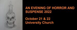 Buy Tickets For Our Lucky Thirteenth Evening of Horror and Suspense!