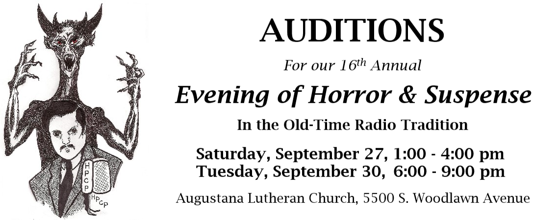 AUDITIONS for EOHAS 25