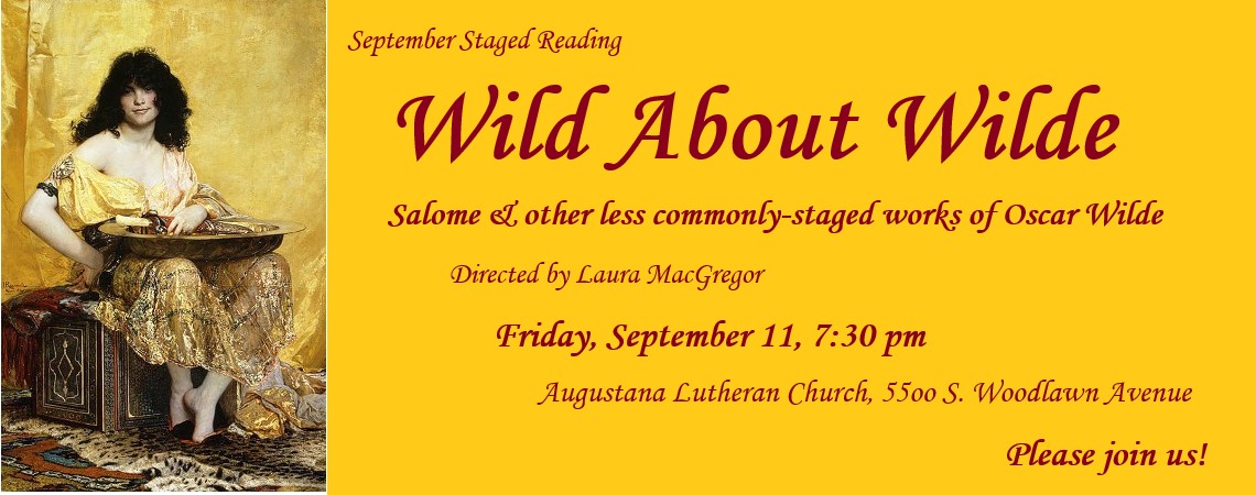 September Staged Reading: Wild About Wilde